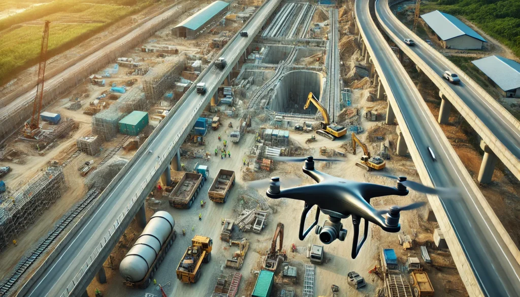 Monitoreo de obras civiles con drones en Colombia: optimiza tu construcción con imágenes aéreas precisas y tecnología de vanguardia.