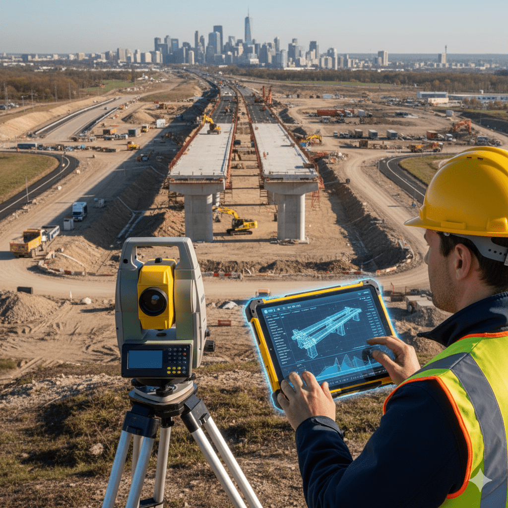 Servicios de topografía de precisión