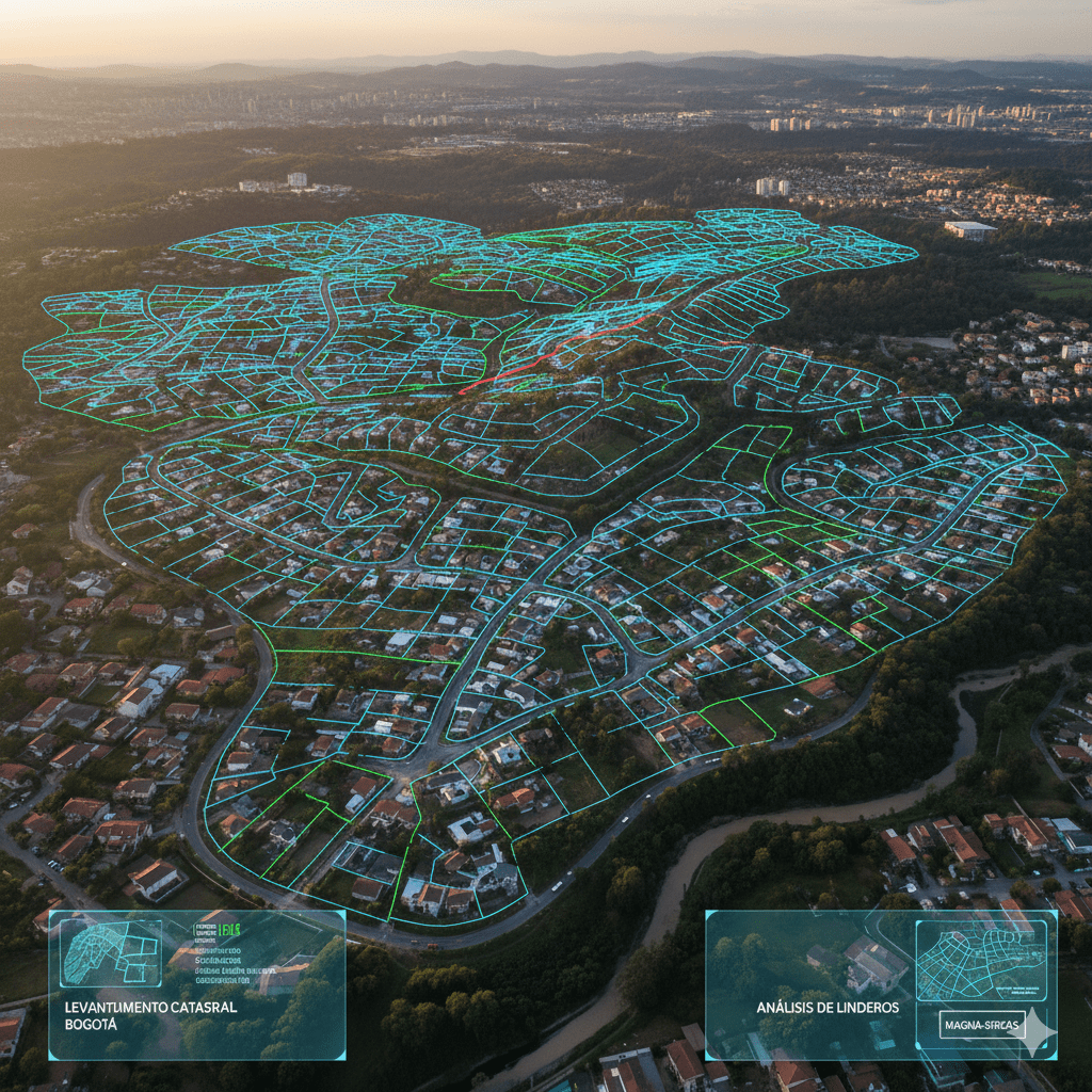 Problemas de linderos en Bogotá Realizamos levantamientos catastrales